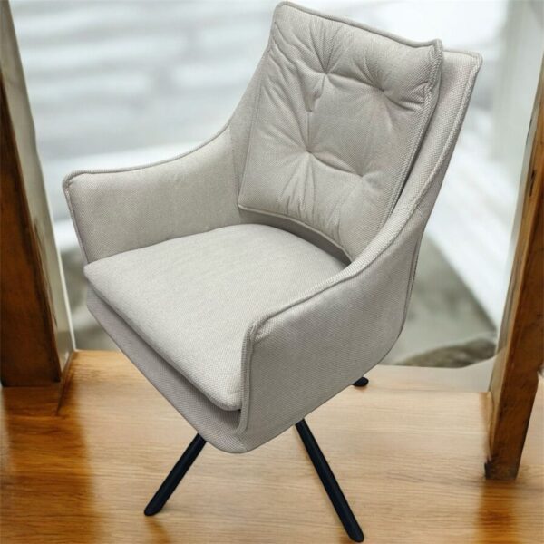 seater and back cushion chair