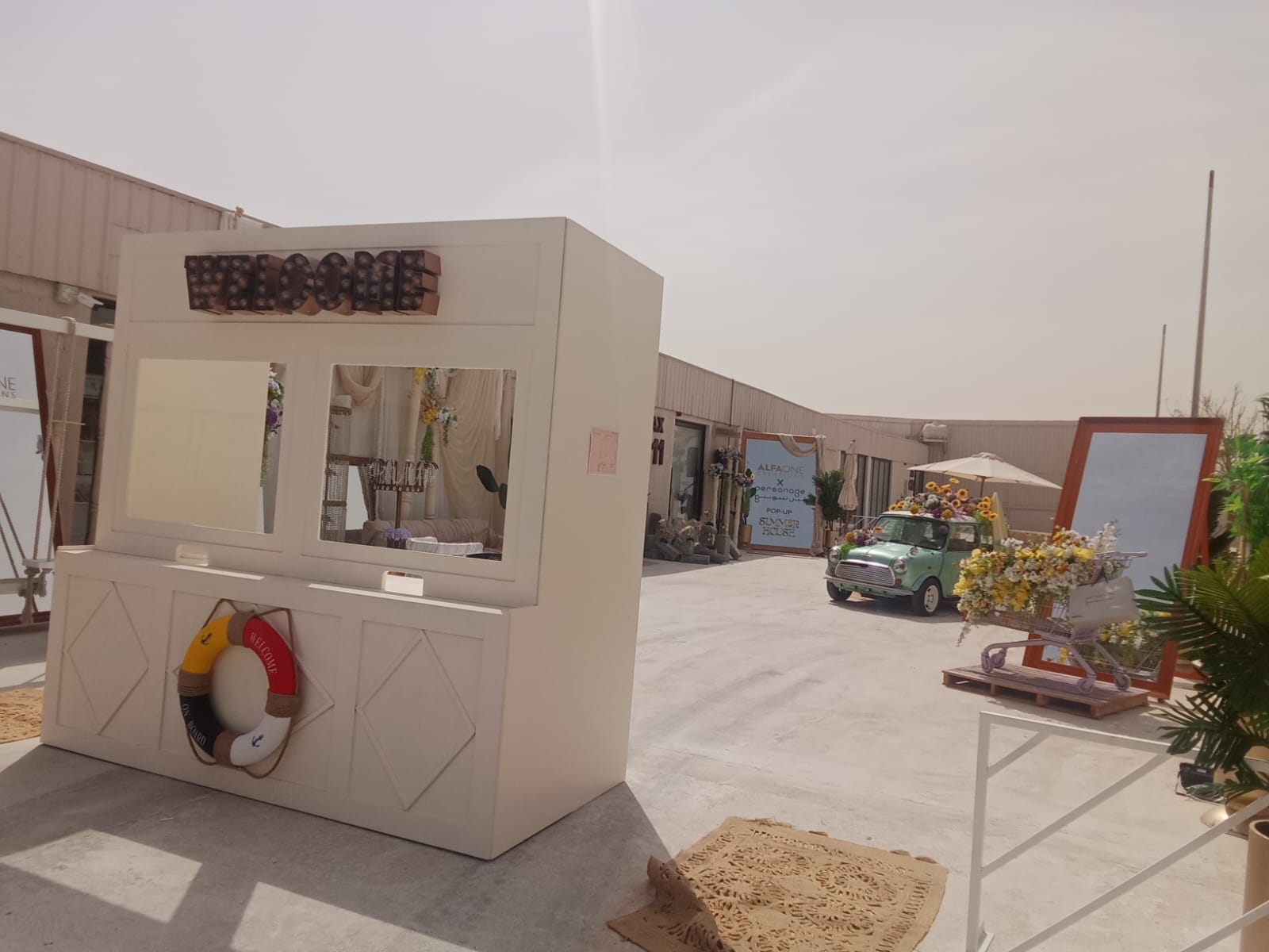 Event Welcome Booth