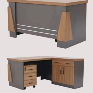 Office table with Storage Cabinet