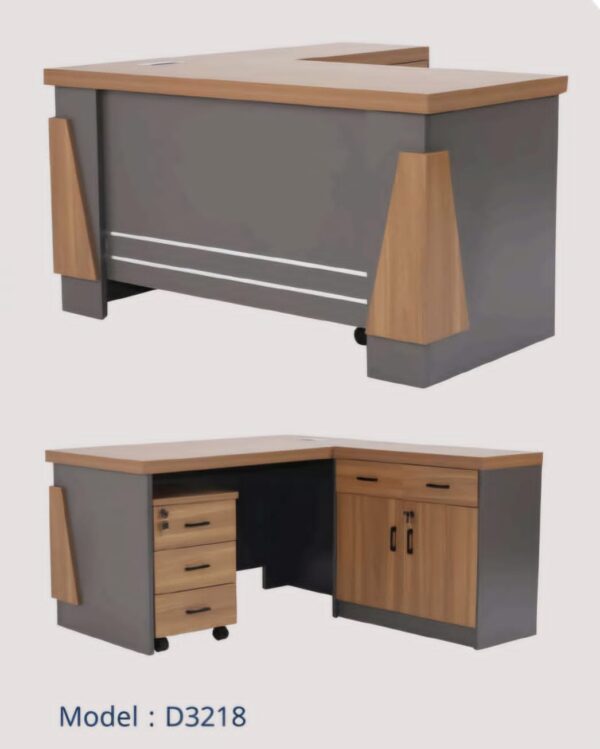Office table with Storage Cabinet
