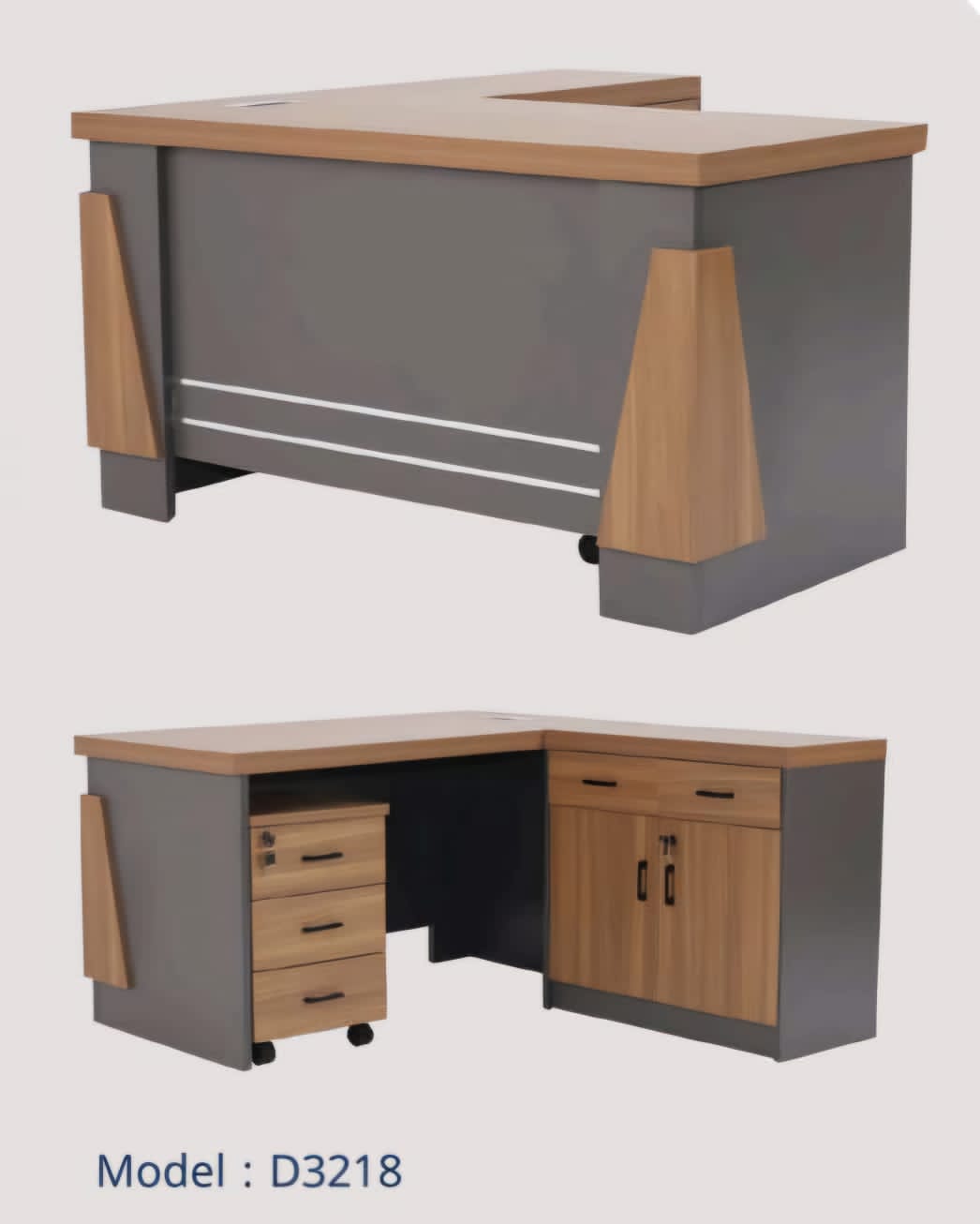 Office table with Storage Cabinet