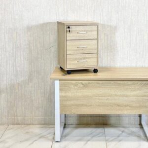 3-Drawer Mobile Pedestal Cabinet
