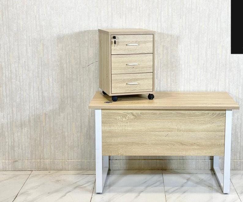 3-Drawer Mobile Pedestal Cabinet