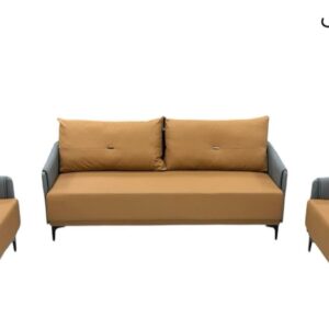 Modern Two Tone Living Room Sofa Set