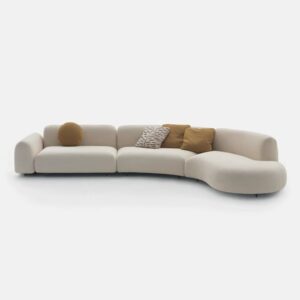 3-Seater Luxury curved Sofa