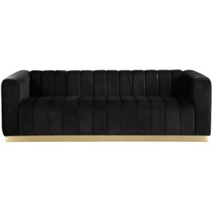 Black Office Sofa