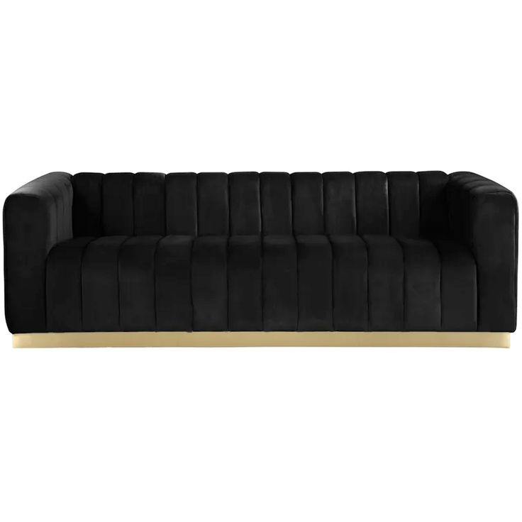 Black Office Sofa