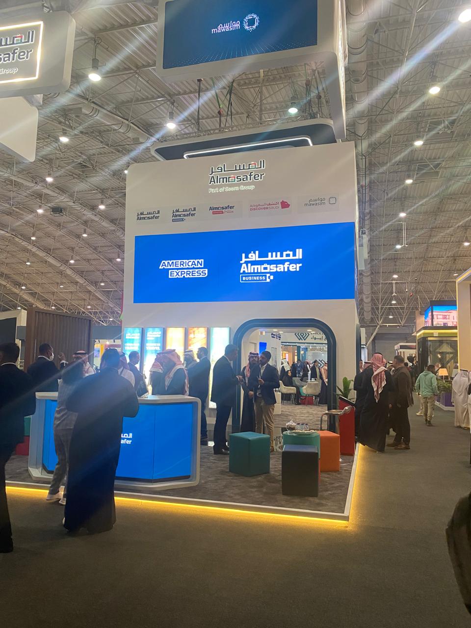 preparation exhibition booths